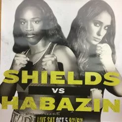 Sold Out Posters Boxing - 2020 Poster Shields Vs Habazin