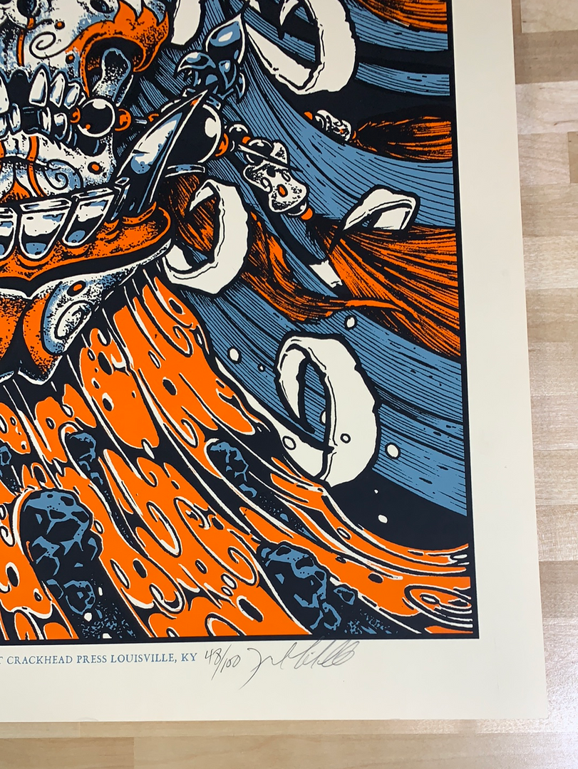 Bali Skull - 2009 Jeral Tidwell Poster Art Print 1st Edition Art Prints 7 Bali Skull - 2009 Jeral Tidwell Poster Art Print 1st Edition Art Prints