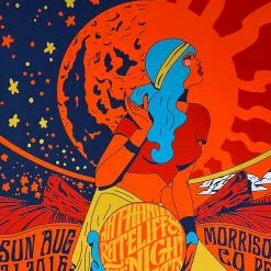 Sold Out Posters Nathaniel Rateliff & The Night Sweats - 2016 Poster Red Rocks Morrison, CO