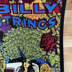 Caitlin Mattisson Gig Posters Billy Strings - 2021 Catlin Mattisson Poster Lafayette, NY Apple Valley 7/30