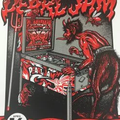 Ames Brothers Gig Posters Pearl Jam - 2016 Ames Design Poster Greenville, SC Bon Secours Wellness Arena