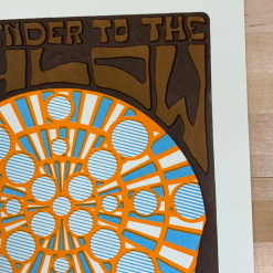 Phish - 2009 Tripp Poster Red Rocks Morrison, CO Brown