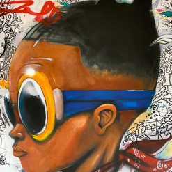 Lollapalooza - 2011 Hebru Brantley Numbered Edition Poster Gig Posters 17 Lollapalooza - 2011 Hebru Brantley Numbered Edition Poster Gig Posters