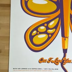 Colorado Lizzo - 2021 Mike Tallman Poster Denver, CO The Fillmore