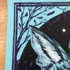 The Avett Brothers - 2016 Zeb Love Poster Pittsburgh, PA Stage AE VARIANT BLUE