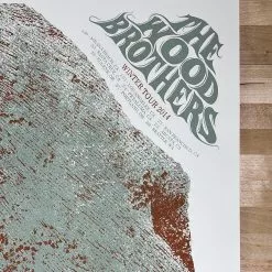 Gig Posters The Wood Brothers - 2014 Neal Williams Poster Winter Tour
