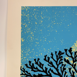 Gig Posters Grace Potter - 2013 Aesthetic Apparatus Poster (damaged) Road Tour BLUE