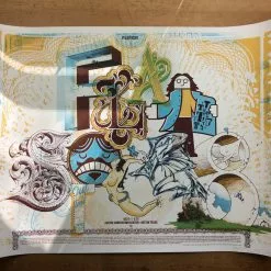 Gig Posters Flatstock 08 - 2006 Aaron Horkey Poster Austin, TX Austin Convention Center