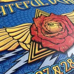 Fare Thee Well - 2015 Dave Hunter Poster Grateful Dead Santa Clara Gig Posters