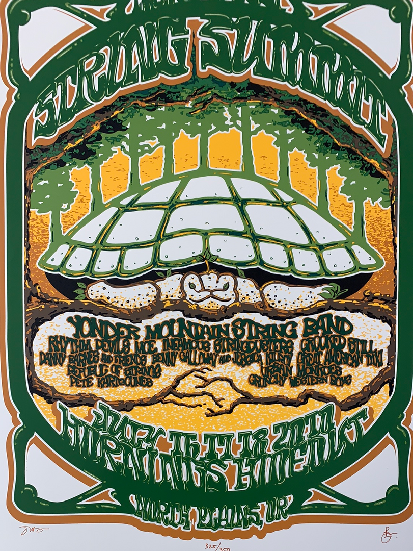 Northwest String Summit - 2010 Mike Distante Poster Plains, OR Horning's Hideout 3 Northwest String Summit - 2010 Mike Distante Poster Plains, OR Horning's Hideout