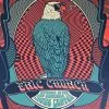 Eric Church - 2019 Status Serigraph Poster San Francisco, CA 1