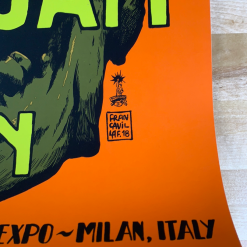 Pearl Jam - 2018 Francesco Francavilla Poster Milan, Italy