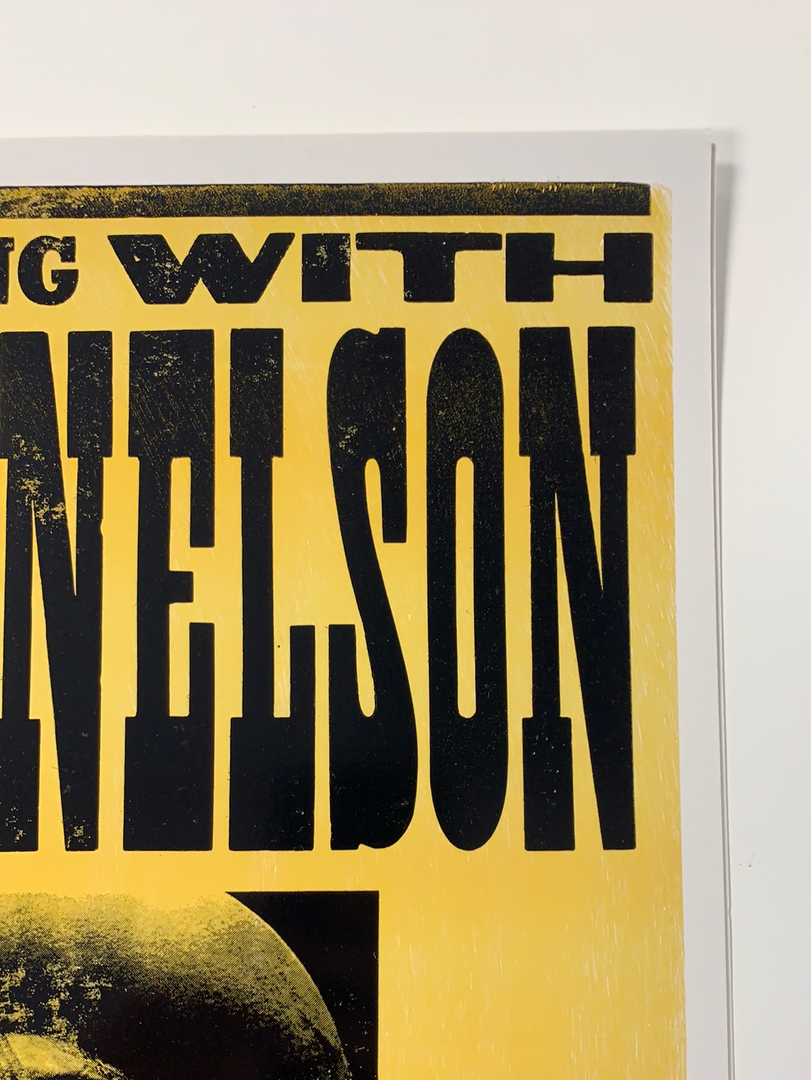 Willie Nelson - 2005 Hatch Show Print 5/4 Poster Hanford, CA Fox Theatre Gig Posters 6 Willie Nelson - 2005 Hatch Show Print 5/4 Poster Hanford, CA Fox Theatre Gig Posters