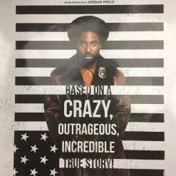 BlacKkKlansman - 2018 Ron Stallworth Poster Signed By Spike Lee