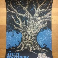 Avett Brothers - 2019 Todd Slater Poster Ames, IA Iowa State Center