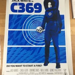 Gig Posters Jack White C369 N1 - 2018 Rob Jones Poster London, ENG Eventim Apollo