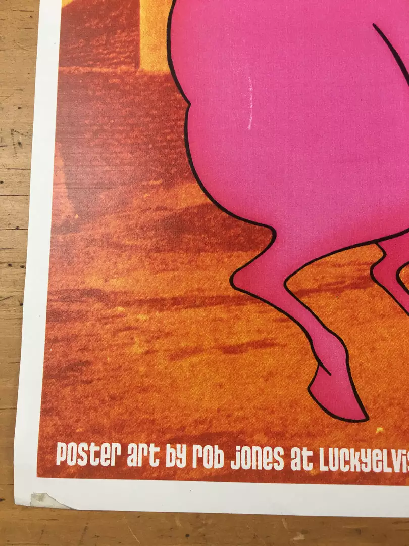 Pink Swords - 2001 Rob Jones Poster Austin, TX Room 710 Gig Posters 5 Pink Swords - 2001 Rob Jones Poster Austin, TX Room 710 Gig Posters