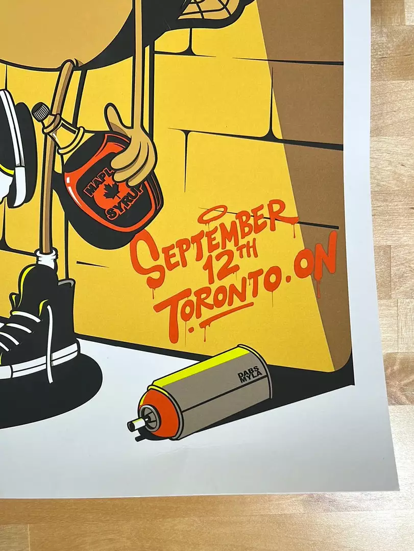 Pearl Jam - 2011 Dabs Myla Poster Toronto, ON CAN 7 Pearl Jam - 2011 Dabs Myla Poster Toronto, ON CAN