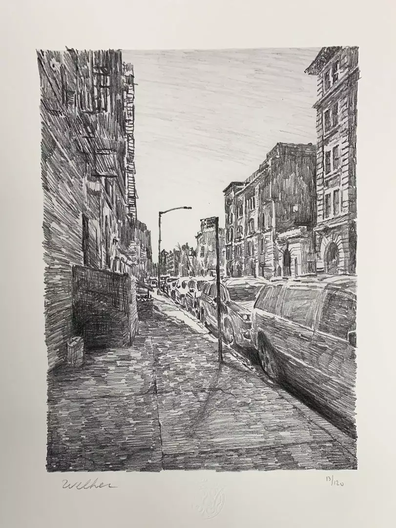 Wythe Ave - 2021 David Welker Poster, Art Print Art Prints 3 Wythe Ave - 2021 David Welker Poster, Art Print Art Prints