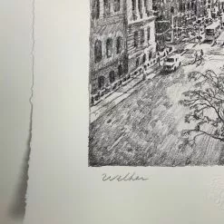 Art Prints Centre St. - 2021 David Welker Poster, Art Print