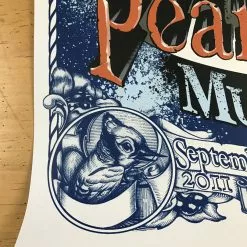 Gig Posters Pearl Jam - 2011 Greg Simkins Poster Craola Winnipeg Manitoba, CAN