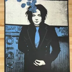 Gig Posters Jack White - 2012 Rob Jones Poster Radio City New York N2
