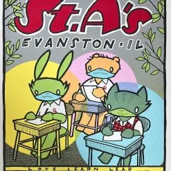 Art Prints St. A's - 2020-2021 Jay Ryan Poster Evanston, IL