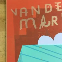 Vandermark 5 / Atomic - 2004 Nick Butcher Poster Chicago, IL The Green Mill