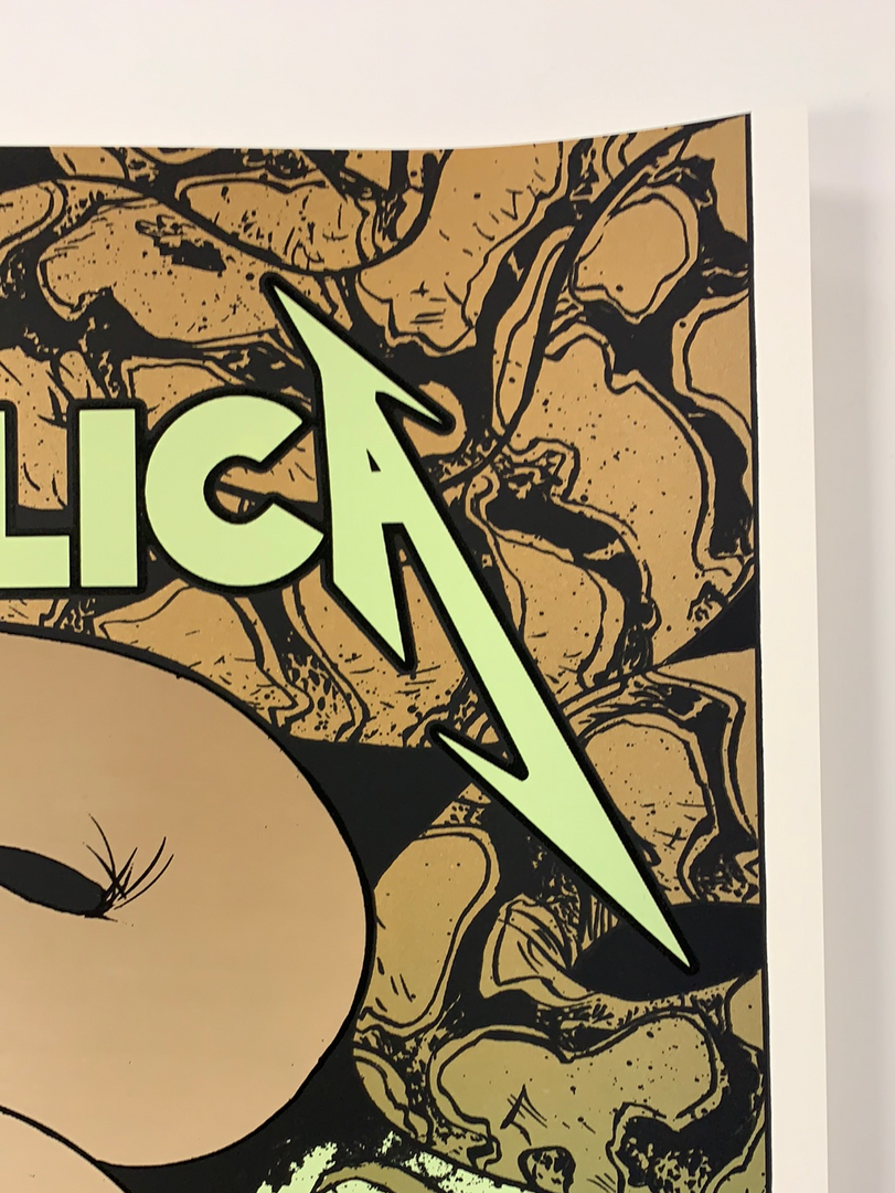 Gig Posters Metallica - 2019 Paul Pope Poster Cleveland, OH Quicken Loans 6 Gig Posters Metallica - 2019 Paul Pope Poster Cleveland, OH Quicken Loans