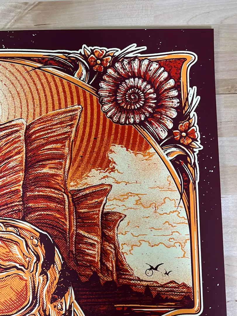 Half Hazzard Press String Cheese Incident - 2019 Half Hazard Poster Red Rocks Morrison, CO Colorado 6 Half Hazzard Press String Cheese Incident - 2019 Half Hazard Poster Red Rocks Morrison, CO Colorado