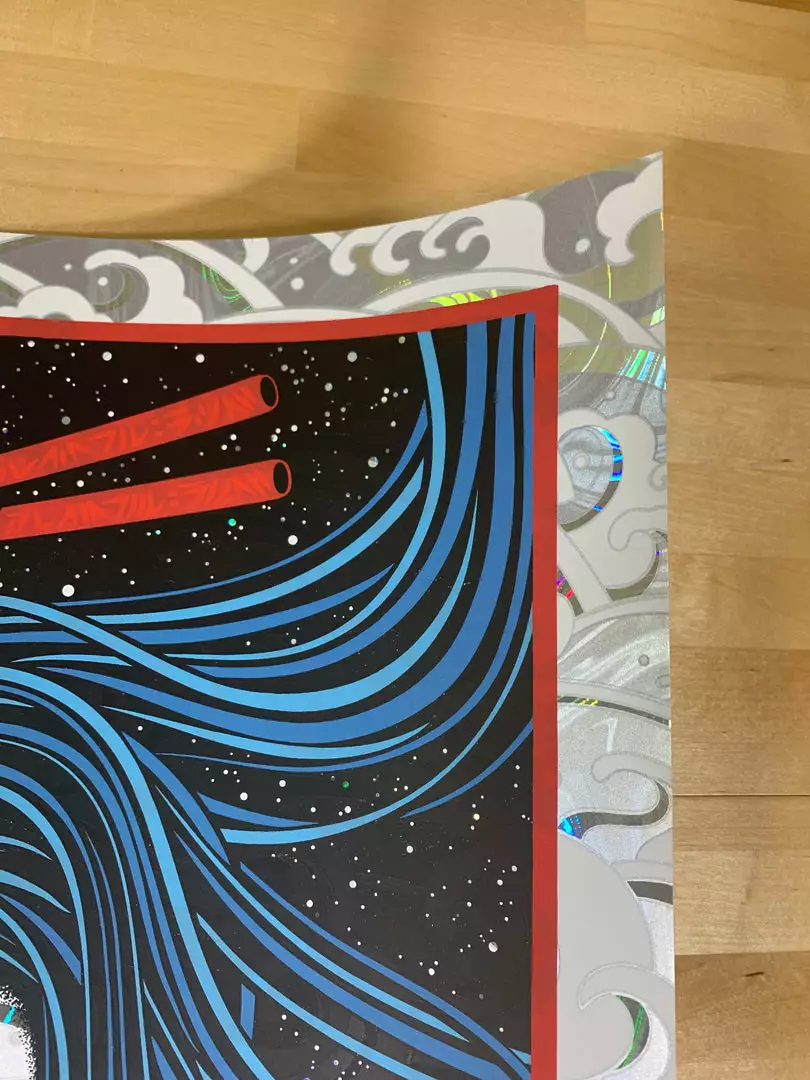 Grateful Dead - 2020 Todd Slater Poster Lava Foil Edition #1/150 6 Grateful Dead - 2020 Todd Slater Poster Lava Foil Edition #1/150