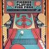 Pigeons Playing Ping Pong - 2020 Status Serigraph Poster Morris, CT Gig Posters 2 Pigeons Playing Ping Pong - 2020 Status Serigraph Poster Morris, CT Gig Posters