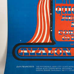 Daily Flash - 1966 Stanley Mouse Poster 1st San Francisco Avalon