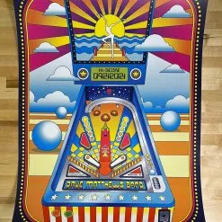 Dave Matthews Band - 2021 Nate Gonzalez Poster Wantagh, NY S/N Gig Posters