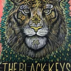 The Black Keys - 2014 Dan Grzeca Poster Chicago, IL United Center S/N