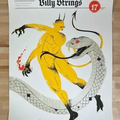 Billy Strings - 2021 Delicious Design League Poster Denver, CO 10/17 1st