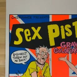 Gig Posters Sex Pistols - 1996 Chris Coop Poster Los Angeles, CA The Palladium 10 Gig Posters Sex Pistols - 1996 Chris Coop Poster Los Angeles, CA The Palladium