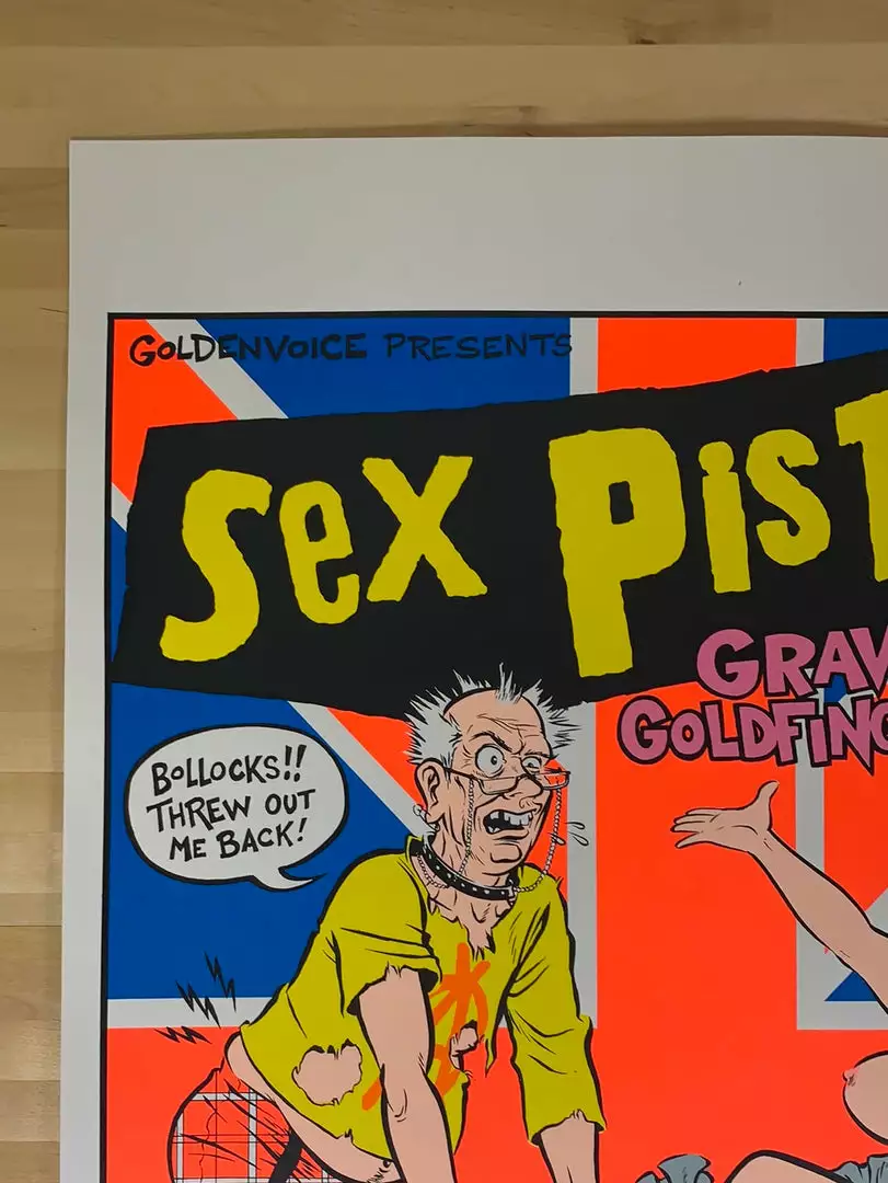 Gig Posters Sex Pistols - 1996 Chris Coop Poster Los Angeles, CA The Palladium 5 Gig Posters Sex Pistols - 1996 Chris Coop Poster Los Angeles, CA The Palladium
