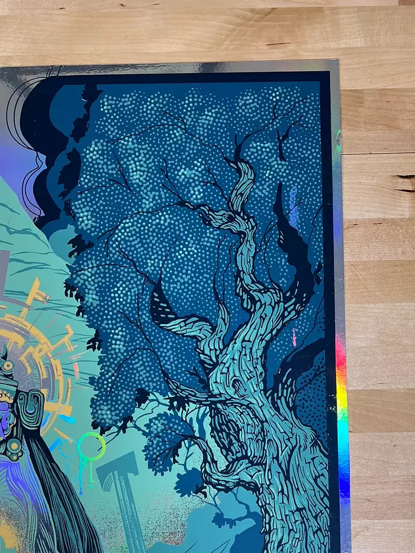 Half Hazzard Press Umphrey's McGee - 2019 Half Hazard Press Poster Chillicothe, IL FOIL Foil Posters 6 Half Hazzard Press Umphrey's McGee - 2019 Half Hazard Press Poster Chillicothe, IL FOIL Foil Posters