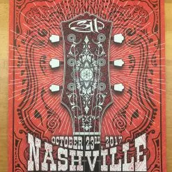 311 - 2017 Derek Hatfield Poster Nashville, TN Marathon Music Works