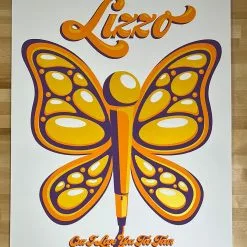Colorado Lizzo - 2021 Mike Tallman Poster Denver, CO The Fillmore
