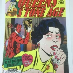 Queens Of The Stone Age - 2017 Brian Ewing Poster Columbus, OH Express Live