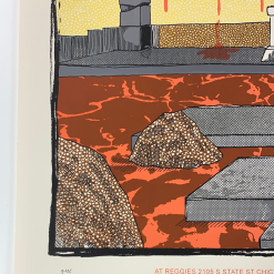 Mudqueens - 2015 Fugscreens Studios Poster Chicago, IL Reggies Rock Club