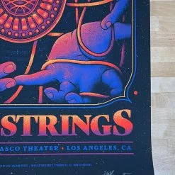 Half Hazzard Press Billy Strings - 2021 Half Hazard Poster Los Angeles, CA Gig Posters