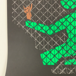 The Raconteurs - 2019 Matthew Jacobson Poster Detroit, MI 7/13 Masonic