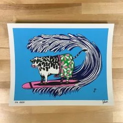 Cows On Vacation - 2021 Jim Pollock Poster Art Print Phish 3/3 Art Prints 9 Cows On Vacation - 2021 Jim Pollock Poster Art Print Phish 3/3 Art Prints