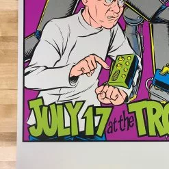 Man Or Astro-Man? - 1996 Chris Coop Poster West Hollywood, CA Troubadour