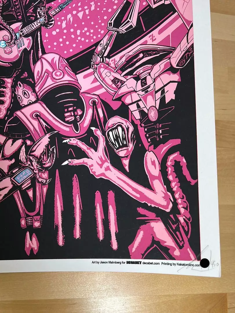 Foo Fighters - 2021 Jason Malmberg Poster Sacramento, CA 7 Foo Fighters - 2021 Jason Malmberg Poster Sacramento, CA