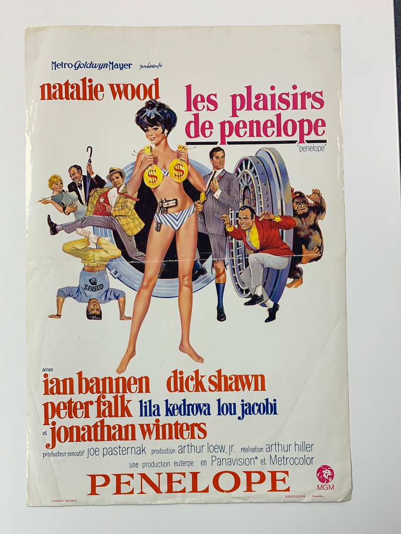 Sold Out Posters Penelope - 1966 Natalie Wood Original Movie Poster Cinema Print Movie/TV Posters 4 Sold Out Posters Penelope - 1966 Natalie Wood Original Movie Poster Cinema Print Movie/TV Posters
