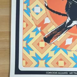 The Disco Biscuits - 2017 Nic Bogdal Poster Red Rocks Morrison, CO Colorado